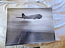 VINTAGE REAL PHOTO UNITED AIRLINES THE MAINLINER DURING FLIGHT 1940's