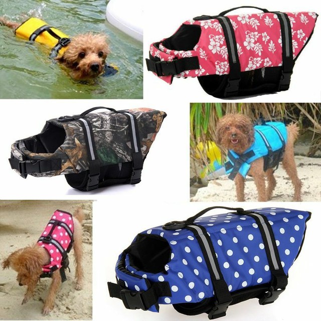 camo dog life jacket