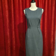 CALVIN KLEIN Gray Sleeveless  Pencil Dress Sz 6