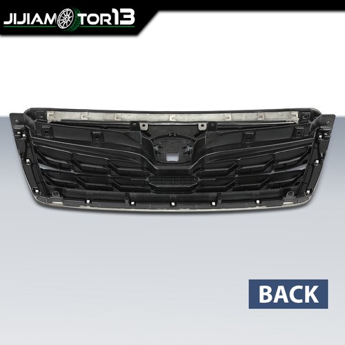 Parrilla superior central del parachoques delantero negra apta para Subaru Forester 2014-2018 - Imagen 9 de 12