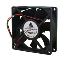 DELTA EFB0824VH 8025 24V 0.36A 80 80 25mm 8CM 2wire Double ball cooling fan