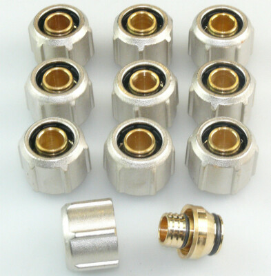 10 x HUMMEL MKV-K KLEMMVERSCHRAUBUNG 17 MM x 2,5 x 3/4'' HAHNBLOCK 2862172501