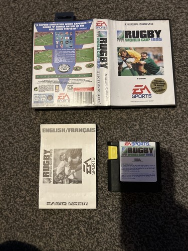 RUGBY WORLD CUP 1995 / jeu SEGA MEGA DRIVE / EA Sports - Electronic Arts / 1994