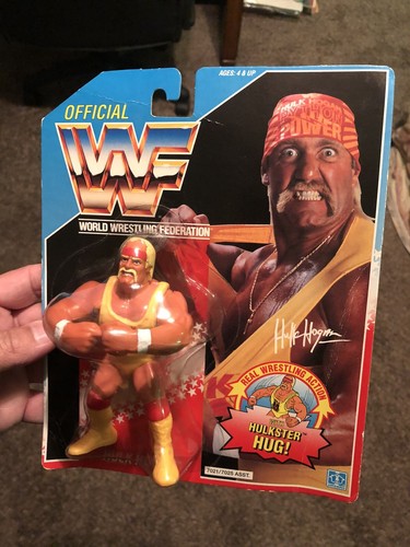 Vtg 90�s WWF Hasbro Hulk Hogan Series #2 Hulkster ...