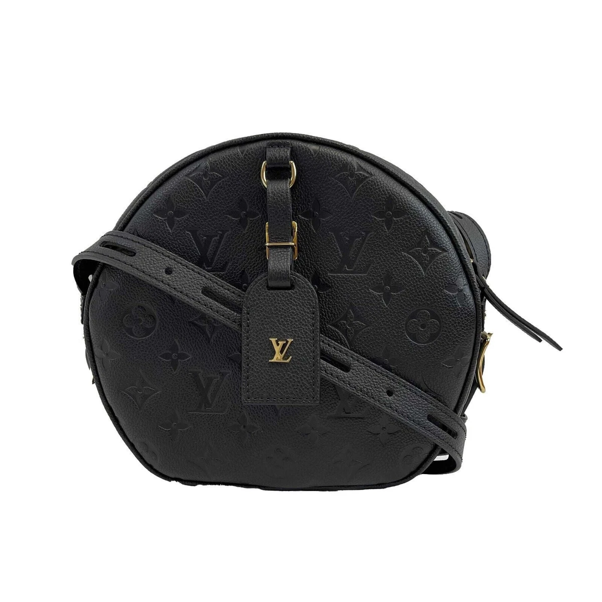 LOUIS VUITTON - Empreinte Boite Chapeau Souple Black Round