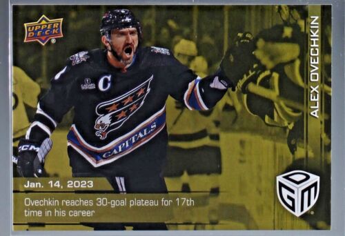 2022-23 NHL Game Dated Moments Gold SP /100 (You Pick) - Rookies (RC) & Veterans - Picture 94 of 223