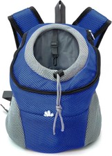 Pet Carrier Backpack for Small Dogs/Cats Breathable Mesh, Safety Straps, Padded