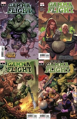 Gamma Flight (Issues #2 to #5, 2021)