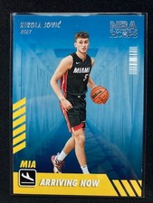 2022-23 Panini NBA Hoops - Nikola Jović Arriving Now #27 Miami Heat RC Jovic