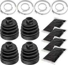 Caltric 2 Rear Axle Inner And Outer CV Boot Kits Compatible with Polaris...