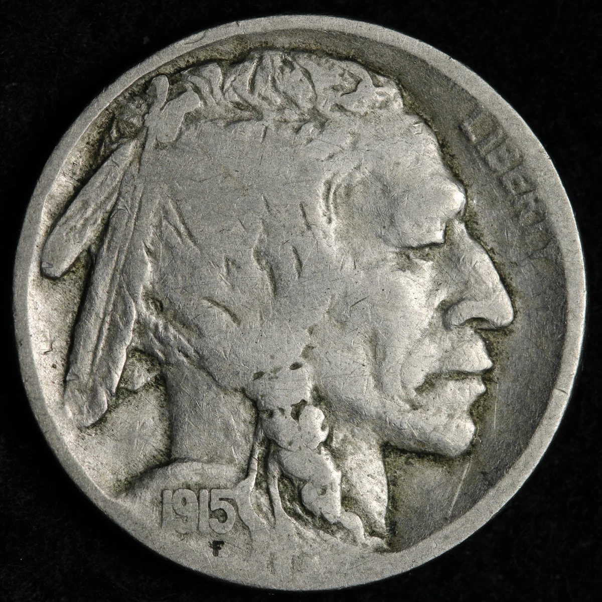 バッファロー5セント　希少年号　1915-S 1915 S Buffalo / Indian Head Nickel Coin Value Prices, Photos & Info