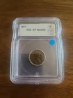 1921 Lincoln Wheat 1C EF Quality ICG Details