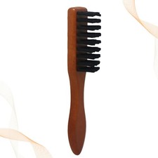 Beard Cleaning Brush Broken Hair Brush Wooden Handle Hair Style Design Man