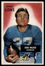 1954 1955 Bowman Football Doak Walker #1