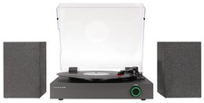Crosley CR7503A-BK Zane 3-Speed Bluetooth Vinyl Record Player Turntable