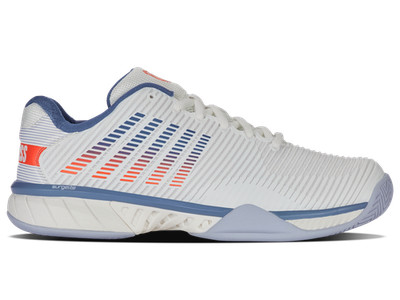 K-Swiss HYPERCOURT EXPRESS 2 LUCENT WHITE/INFINITY/SCARLET IBIS