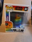 Funko POP! Pride Star Wars BB-8 (Rainbow) #61 Exclusive