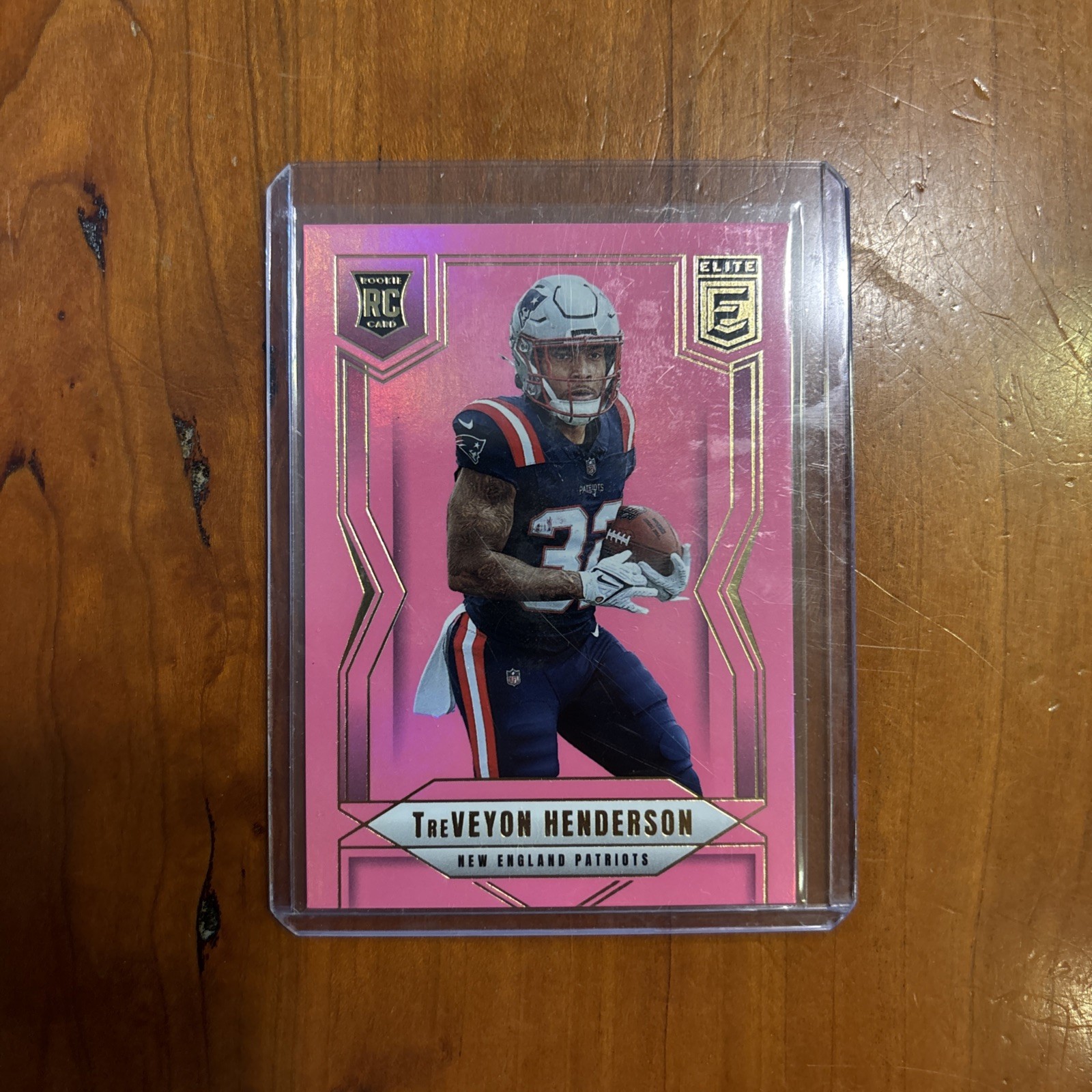 2025 Panini Donruss Elite Football Pink Parallel #152 TreVeyon Henderson (RC)
