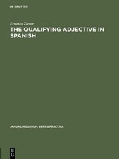 Ernesto Zierer The Qualifying Adjective in Sp...