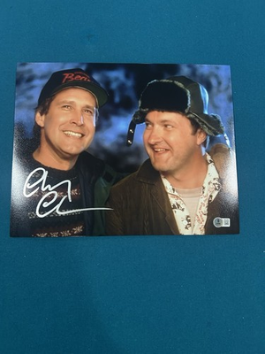 #ad #ad Chevy Chase Signed Auto 11x14 Photo Christmas Vacation Beckett BAS COA $89.99