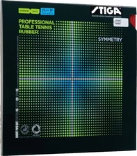 STIGA Table Tennis Rubber Tension Type Symmetry Hard Version Red Medium