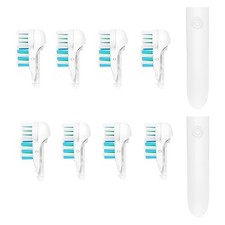 8X Electric Toothbrush Heads Replacement Sensitive Rotating Sets Fit for 5706