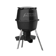 American Hunter WF 30gal Nesting Hopper w/Gravity Feeder, Black, One Size, AH...