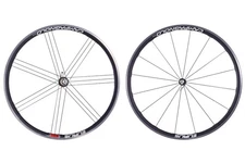 USED Campagnolo Eurus 700C Alloy Clincher Road Wheels Rim Brake Campy Freehub