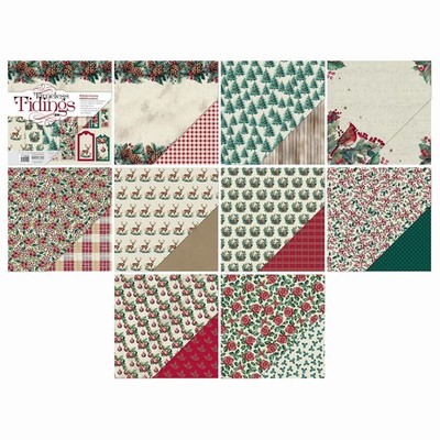 Tonic Studios   Timeless Tidings 12x12 Kunstblock