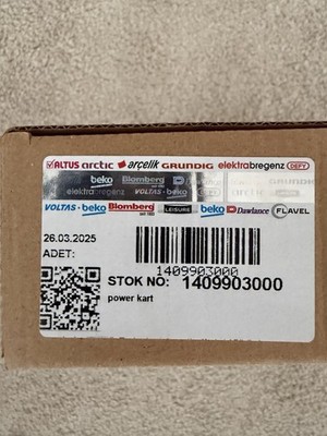 Blomberg 1409903000 Washer Drive Card