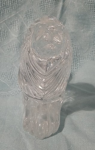 Waterford Crystal Resting Lion Sculpture 4.5" x 7" x 2" With Tag - Picture 8 of 11