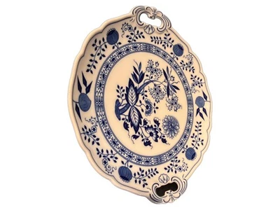 Hutschenreuther Plat de Service Zwiebelmuster Bleu Porcelaine Classique - Photo 1/4