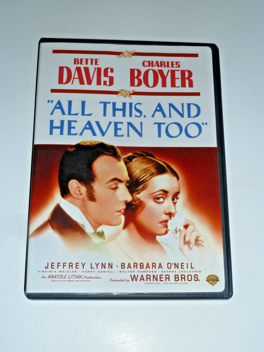 All This and Heaven Too (DVD) for sale online | eBay