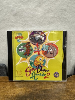 Super Duper Arcade 2 PC CD-Rom Humongous Ent Win95 3.1 Kids 3-10 Homeschooling