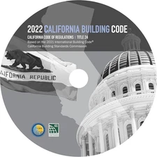 2022 California Building CODES - COLLECTION- CDROM