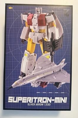 Transformation toys Zeta toys ZETA ZC-03 Sliver Arrow Figure INCOMPLETE
