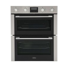 Image of Belling Double Electric Built-Under Oven Stainless Steel BEL BI703MFC STA