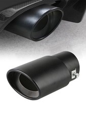 Exhaust Tip Universal Stainless Steel 2.5 Inlet Round Chrome Muffler Tip