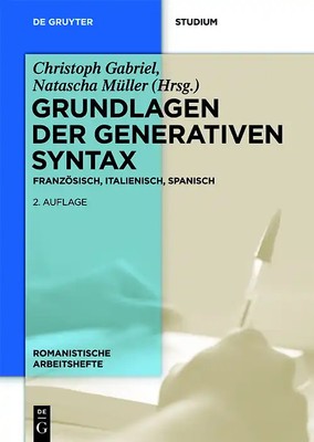 Grundlagen der generativen Syntax