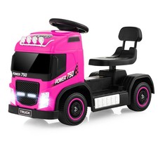 6V Kids Electric Ride-on Truck Battery Powered Ride-on Toy w/LED Lights