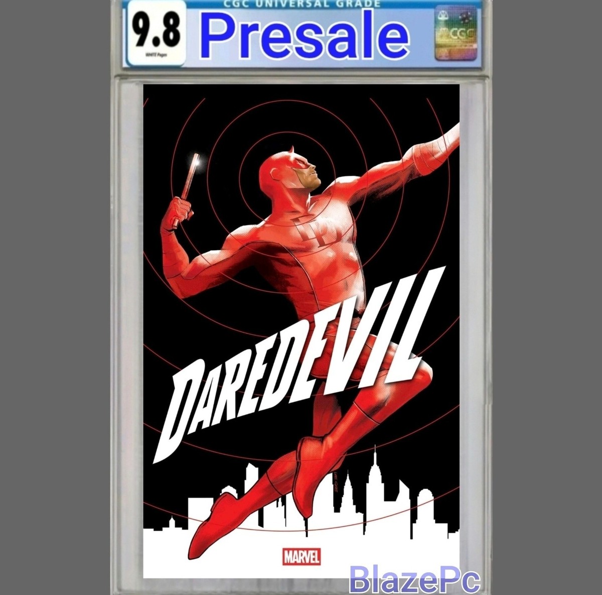 Daredevil #1 CGC 9.8 Lee Garbett Cover A 1st Print Marvel 2026