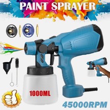 Electric Paint Sprayer Spray Gun Airless HVLP Car Sprayer Fence Wall Floor 1000W