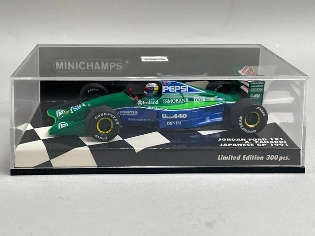 1:43 MINICHAMPS 410910332 Jordan Ford 191 Japanese Grand Prix 1991 #32 - Image 4 of 4