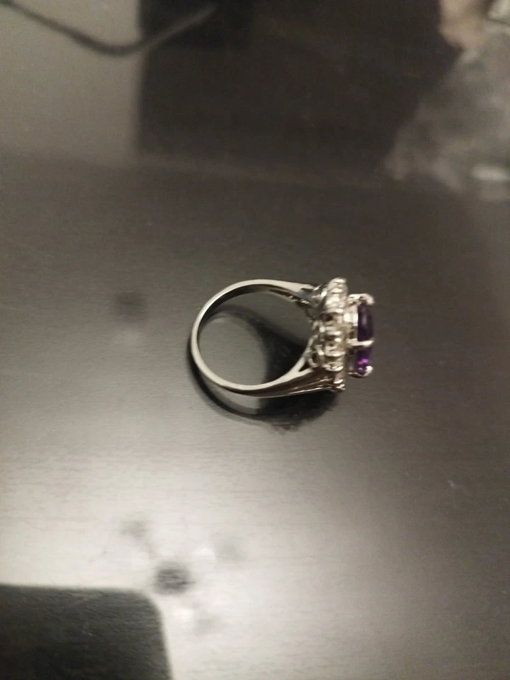 Entourage Ring , Vintage ,Amethyst Ring silber 925 Von Apart - Bild 3 von 4