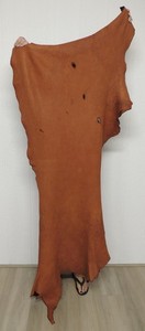 6-7 oz. MOOSE Full Grain Leather Hide for Native Crafts Moccasins Bags Gloves