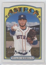 2021 Topps Heritage High Number Nivaldo Rodriguez #675 0qr0