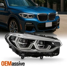 For 2018-2021 BMW X3/X4 Full LED w/Adaptive Headlight OE Style Passenger Right