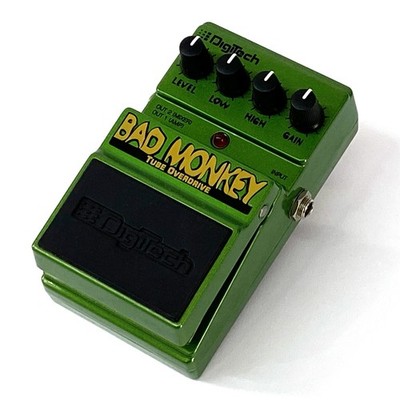DigiTech Bad Monkey Overdrive Gitarren-Effektpedal gebraucht leicht zerkratzt