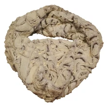 Anthropologie Madison 88 Broglie faux fur cowl infinity scarf