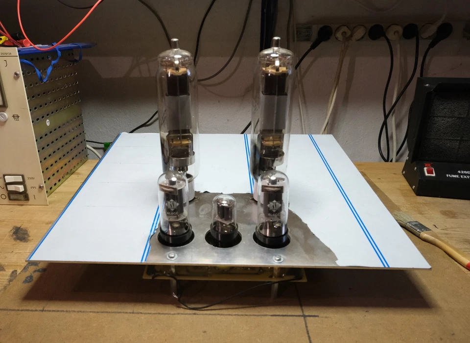 Single-Ended Röhren-Endstufe - Bild 2 von 4